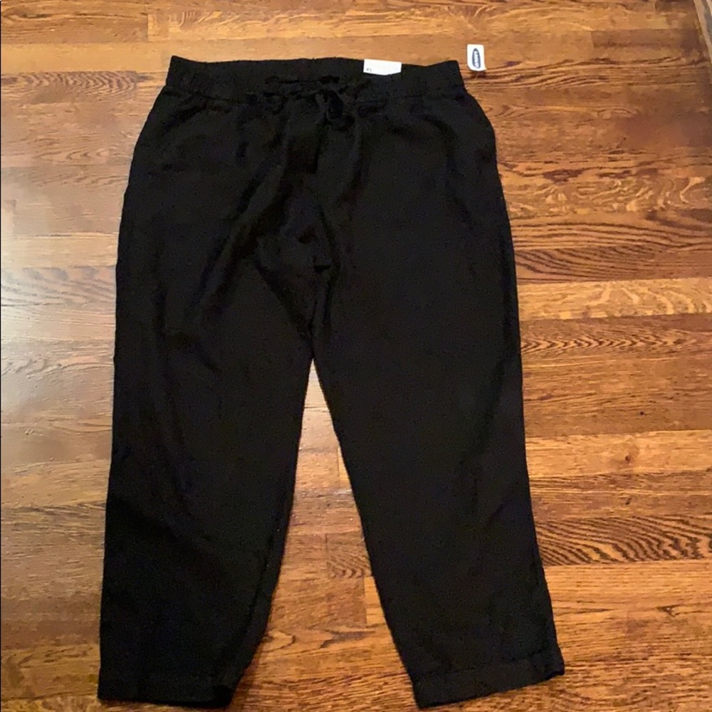 Linen Drawstring Pants